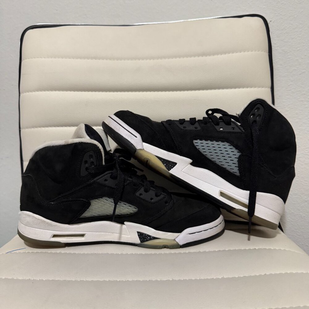 Nike Air Jordan 5 Retro Oreo 2021 440888-011 Youth Size 7Y Black White